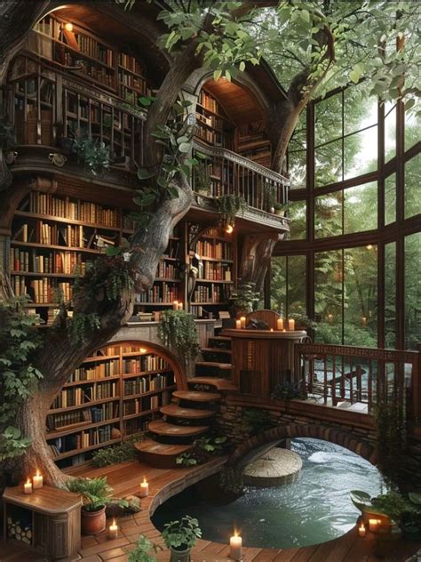 Mythical library | Design your dream house, Fantasy house, Dream house