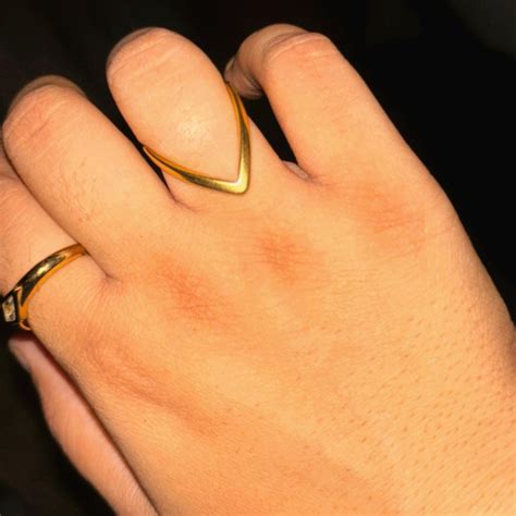 V Anti Tarnish Rings | Premium Anti Tarnish 18k Rings | LAVENDER ...