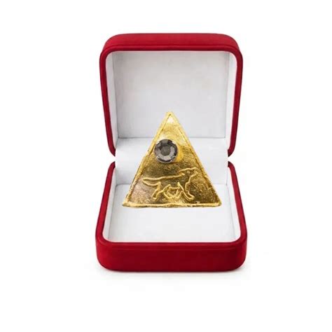 Ketu Yantra with Lehsunia (Cat's Eye) Stone in Gold Plated