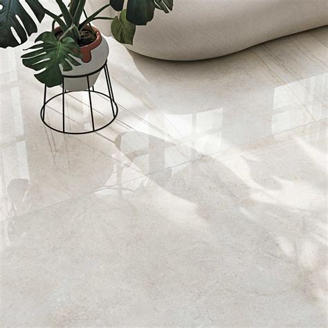 Divino Ivory 48x48 Polished Porcelain Tile | Porcelain tile floor ...