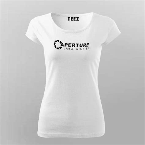 Aperture Laboratories Women's Portal T-Shirt - TEEZ.in