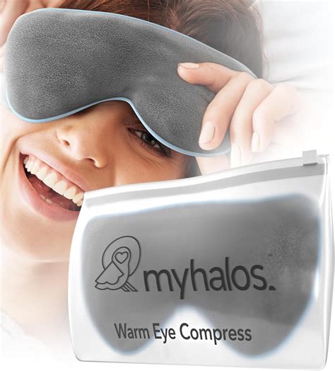 MyHalos® Maschera Per Contorno Occhi Riscaldante Per Occhi Secchi – Mascherina Occhi per ...