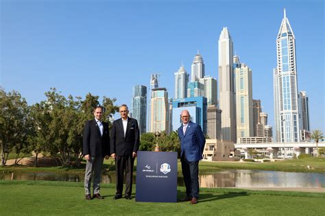 DP World Becomes Worldwide Partner of Ryder Cup