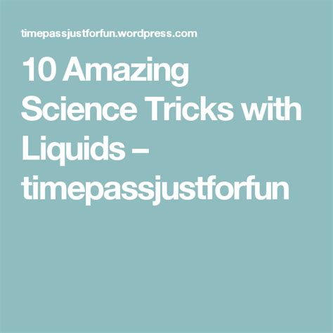 Amazing Science Tricks 的图像结果