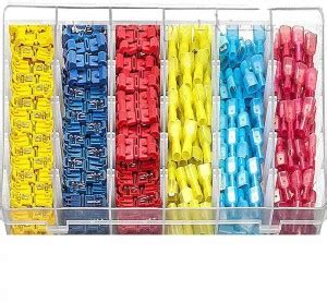 DIY Crafts 120/240/360 Pcs T-Tap Wire Connectors, Self-Stripping Quick ...