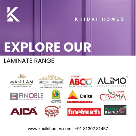 Why Khidki Homes is the Best Place to Buy Laminates in Bengaluru