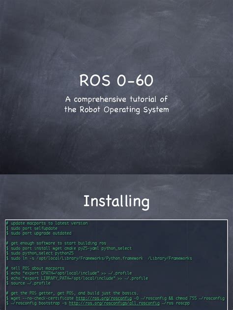 Image result for Ros Tutorial Windows