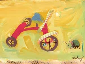 Oopsy Daisy Bug by Trike Stretched Canvas Wall Art by Winborg Sisters ...