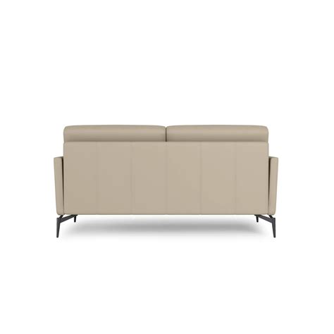 Buy Silver Gray Classic 3 Seater Stationary Sofas - Brooklyn