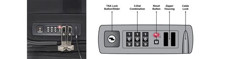 Samsonite TSA Lock Setting 的图像结果