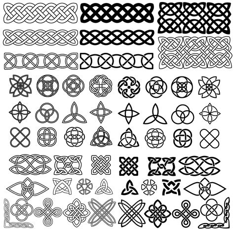 Celtic Knots SVG, PNG, JPG Digital Cut File, Commercial, 44% OFF
