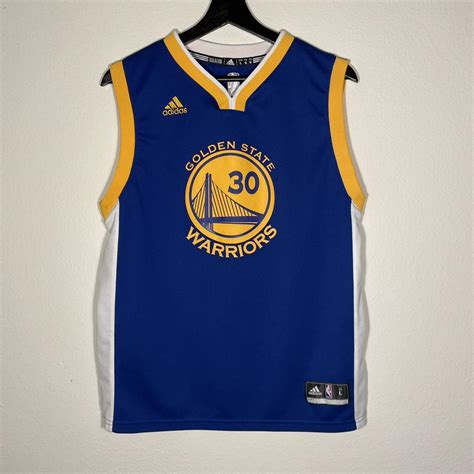 Steph Curry Warriors Jersey Size Youth... - Depop
