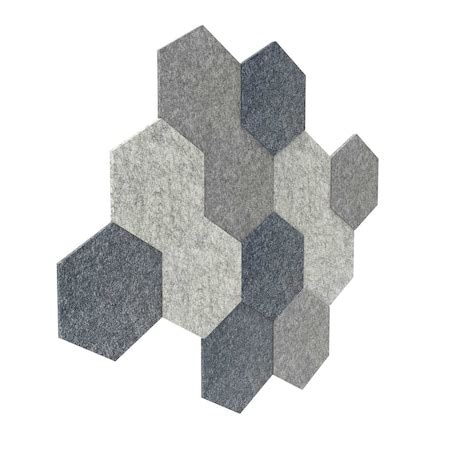 Luxor RECLAIM Stick-On Decorative Acoustic Panels - Ocean Foam Combo 12 ...
