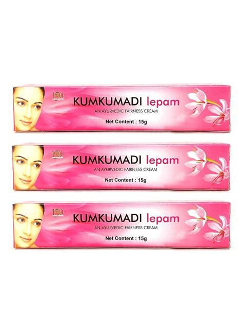 Buy Kandamkulathy Kumkumadi Lepam - 15g (Pack of 3) Online at Low ...