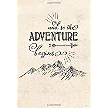 Adventure Awaits: Blank Journal Notebook
