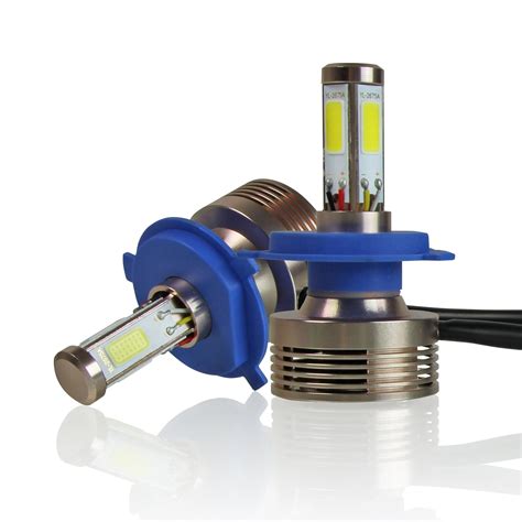 Optix 120W 12000LM LED Headlight Conversion Kit - H4 (HB2, 9003) Dual ...