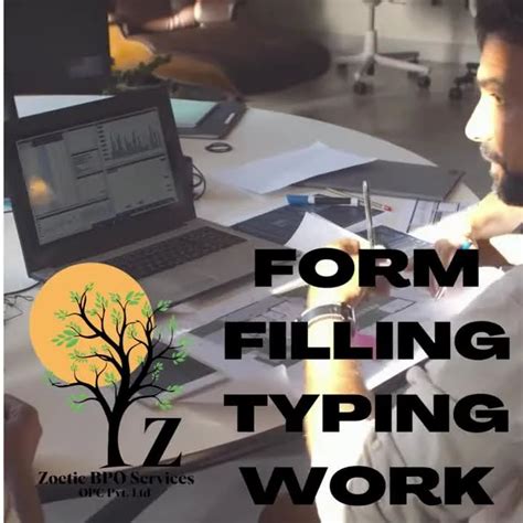 Data Entry Process - Form Filling Service Service Provider from Noida