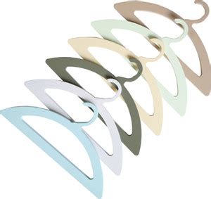 WonderVed Set of 6 Premium Montessori-Inspired Wooden Hangers for Kids ...