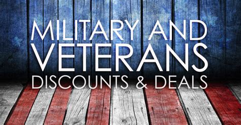 List of 45 Places That Offer Veteran & Military Discounts