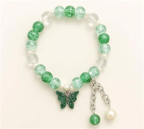 Buy GREEN BUTTERFLY BRACELET | YourJwell