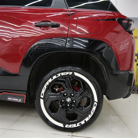 Motorik DEFAULTER Tyre Stickers for Custom Wheels | Motorik Detailing