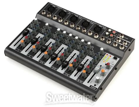 Behringer Xenyx 1002B Premium 10-Input 2-Bus Mixer with XENYX Preamps,
