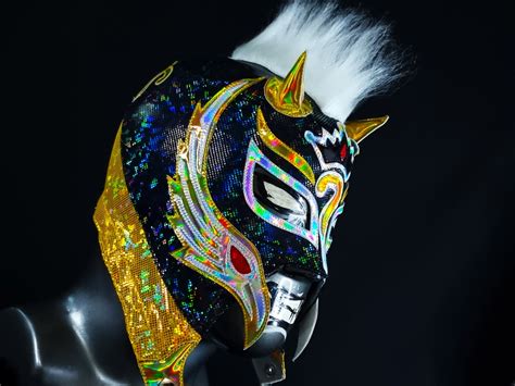 Yellow King Wrestling Mask Luchador Wrestler Lucha | Ubuy India