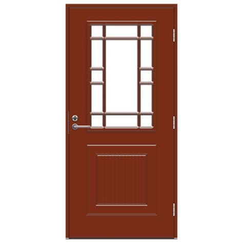 BIM objects - Free download! Exterior Door Classic Bach ECO Single ...