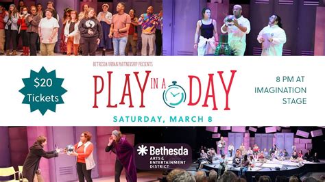 Play In A Day - March 8, Imagination Stage, Bethesda, 8 March 2025 ...