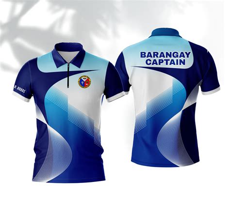 Barangay Captain Sublimation Poloshirt Design