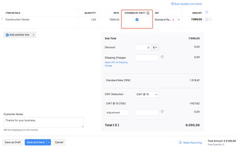 CWT | Help | Zoho Invoice