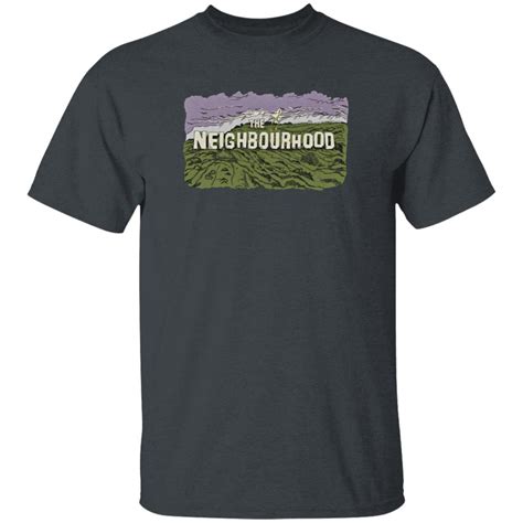 The Neighbourhood Merch The Nbhd Hollywood Sign Tee Shirt - Tiotee