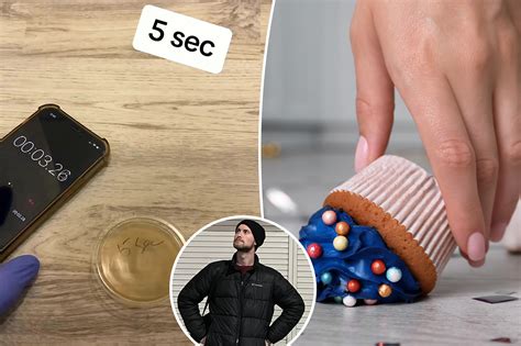 Five-second rule put to the test: Scientist reveals how long is too ...