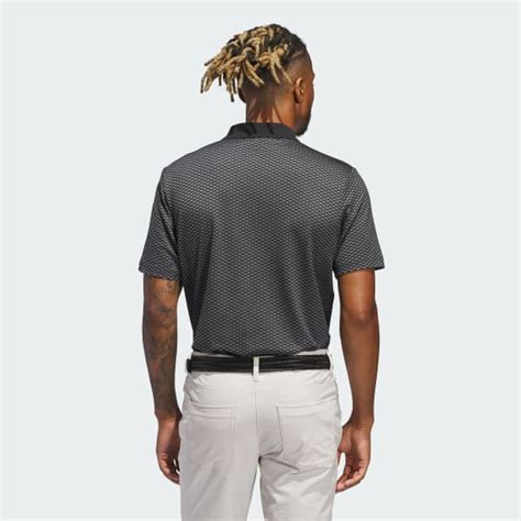 adidas Beyond Textured Polo Shirt - Black | Free Shipping with adiClub