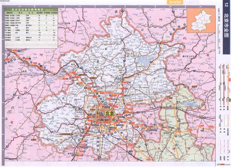 北京交通地图全图_交通地图库