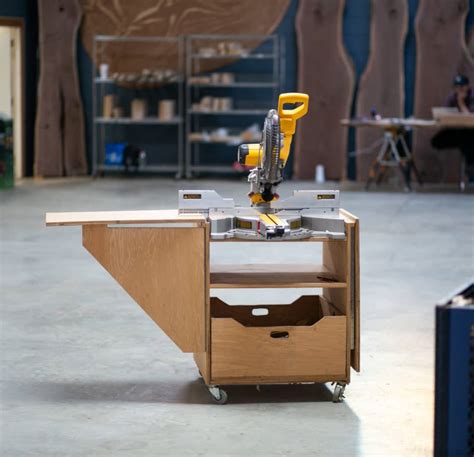Diy Miter Saw Stand Plans Expanding Miter Saw Table — Bear Mountain