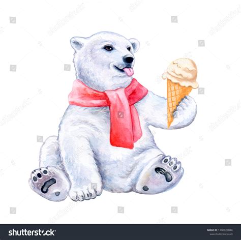 Polar Bear Ice Cream Snack