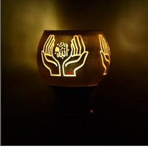 Glass Multipurpose Electric Camphor Burner Kapoordani with Night Lamp ...