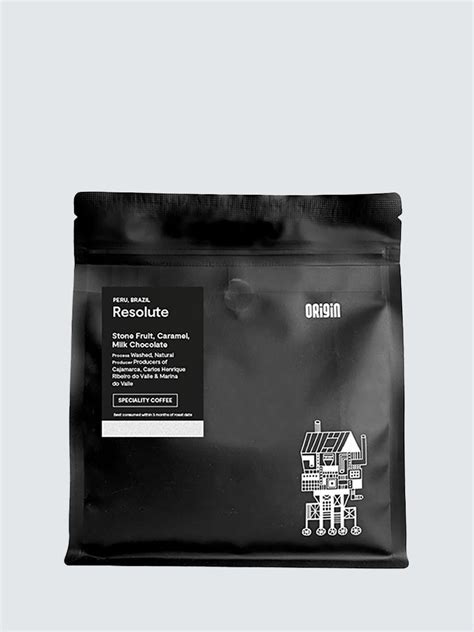 beanz Origin Resolute Whole Bean Coffee, 250g
