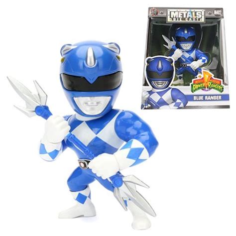Buy Jada Toys Metals Power Rangers 4" Classic Figure - Blue Ranger ...
