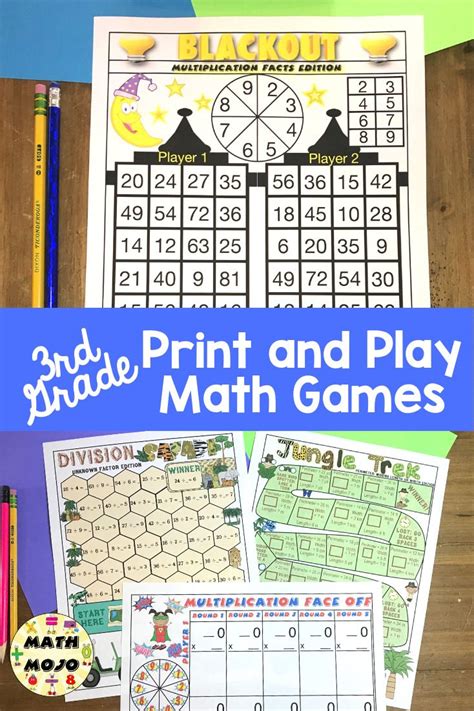 Math Games For Third Grade