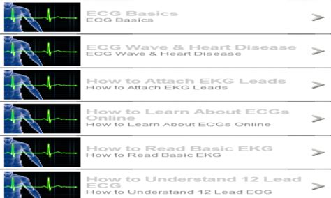 ECG Basics - App on Amazon Appstore