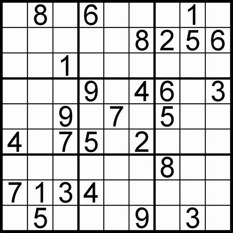 Beginner Easy Sudoku Printable