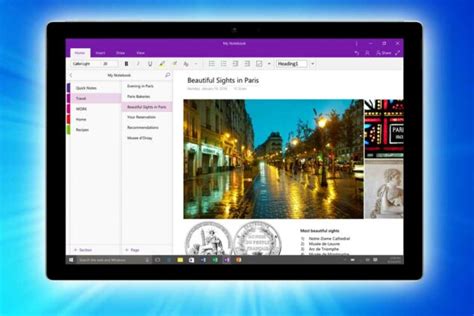 Image result for OneNote 2019 Desktop