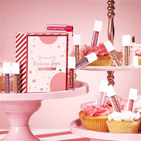 Glamveda X Rashami Desai Serum Infused Mini Lip Gloss Pack of 12 | Lip ...