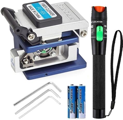 Techtest FC-6S Optical Fiber Cleaver Cable with 36000 Cleaves and 24 ...