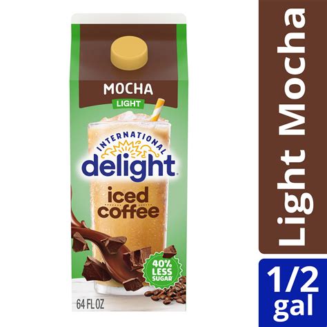 International Delight Zero Ready to Drink 0g Added Sugar, Mocha Iced ...