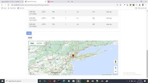Open Weather API PHP 的图像结果