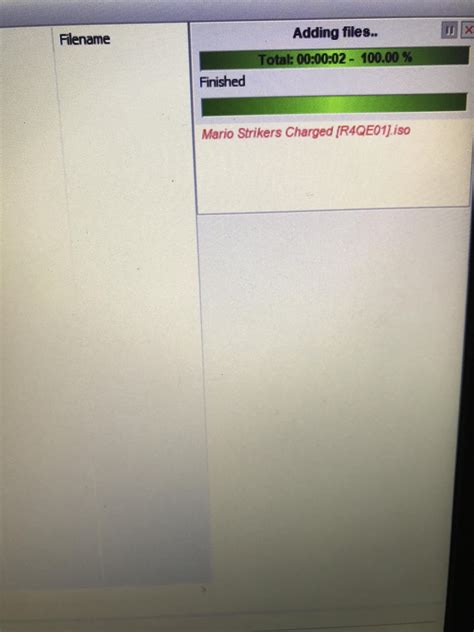 Image result for Wii Backup Manager Not Adding Files