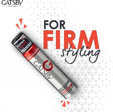 GATSBY Set and Keep Spray Super Hard Hair Spray - Price in India, Buy ...